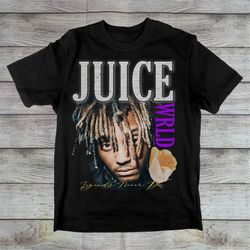 juice wrld rapper tee 90s bootleg juice world shirt legend never die hip hop streetwear juice world graphic t shirt