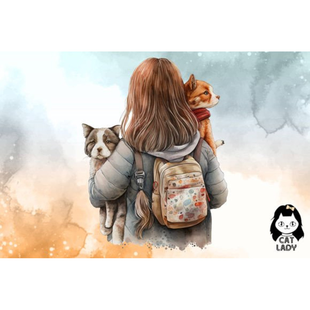 Girl-Holding-Dog-And-Cat-Watercolor-Graphics-66811636-5-580x387.jpg