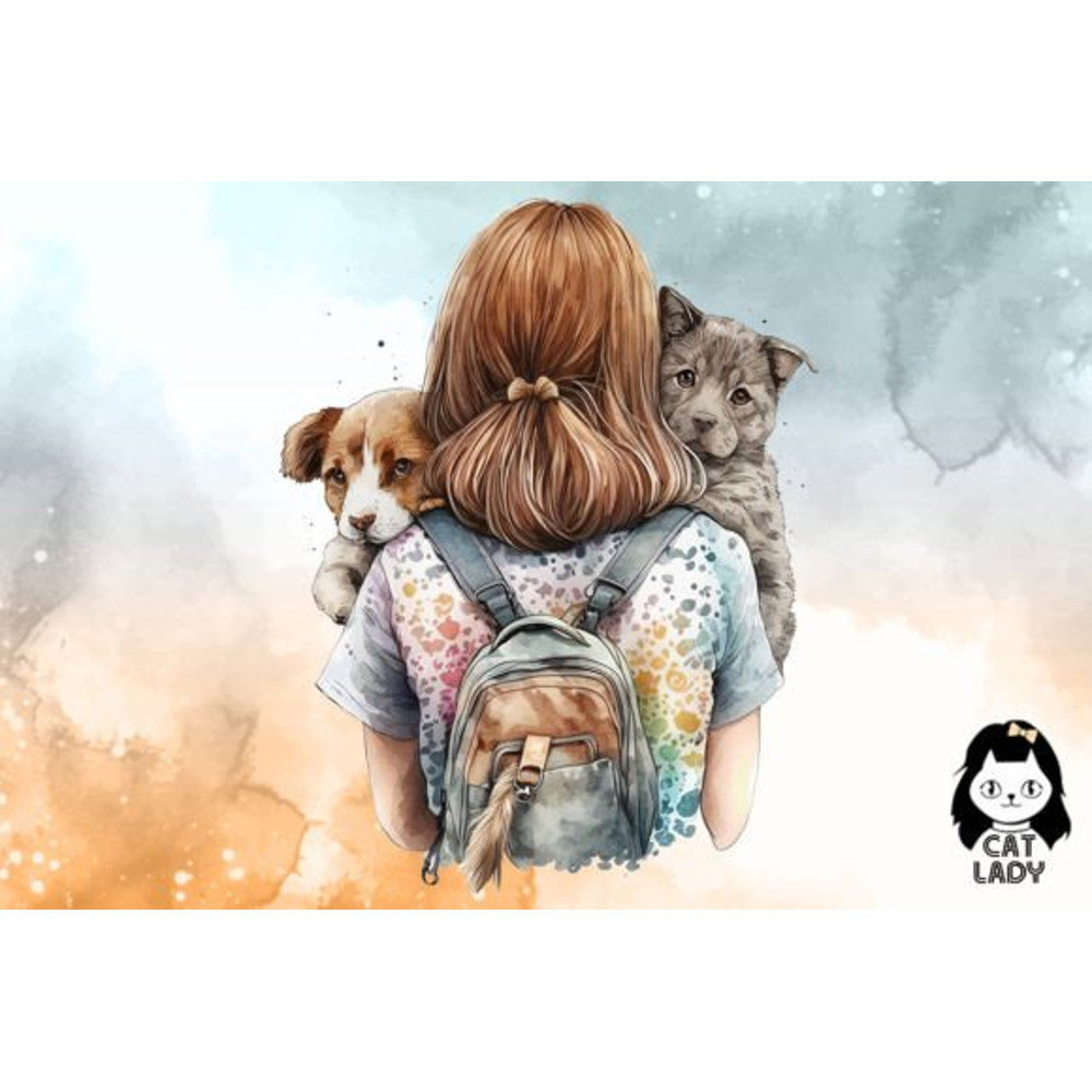 Girl-Holding-Dog-And-Cat-Watercolor-Graphics-66811636-7-580x387.jpg