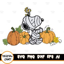 white dog autumn pumpkins svg, peanuts halloween svg, halloween svg, retro halloween svg, dog svg, cute fall svg