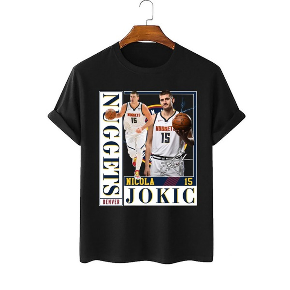 Jokic Nikola T-shirt, Jokic Nikola Basketball Player Bootleg Vintage Slam Dunk Shirt, NBA Shirt, Sport MVP NBA shirt
