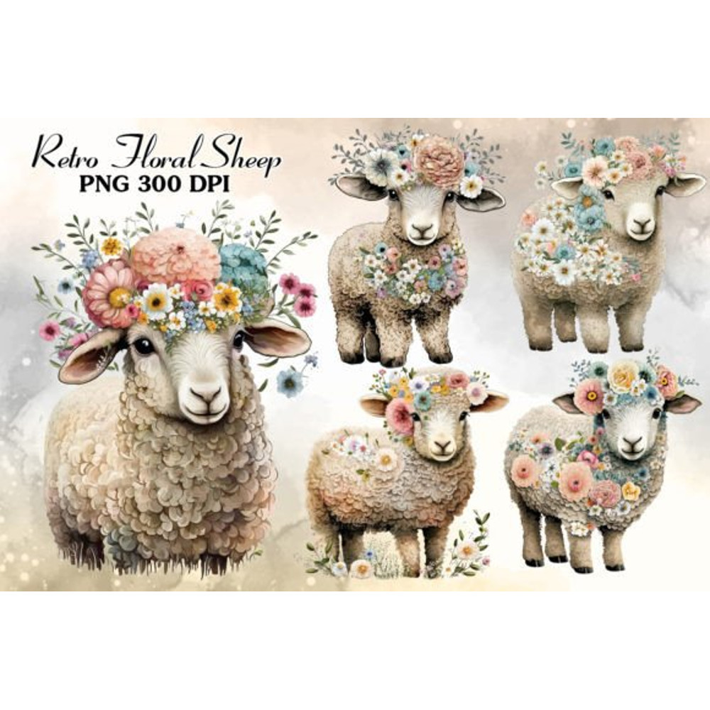 Floral-Sheep-Watercolor-Clipart-Bundle-Graphics-66021445-1-1-580x387.jpg