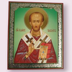 Icon of Saint John Chrysostom | Orthodox gift | free shipping from the Orthodox store