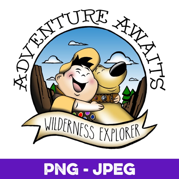Disney Pixar Up Dug & Russell Wilderness Explorer V1 , PNG D - Inspire ...