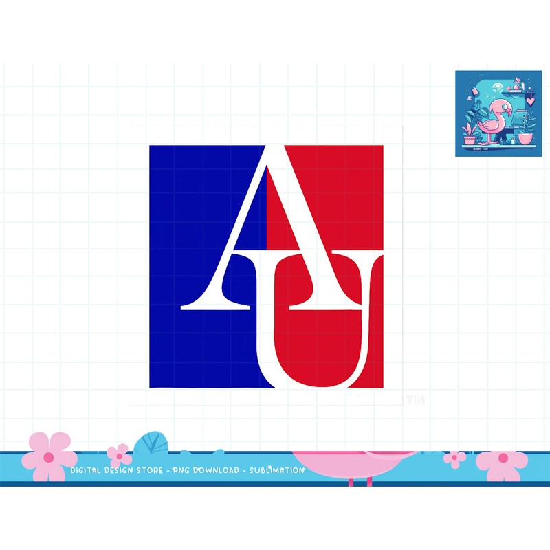 American University Eagles Icon Officially Licensed T-Shirt copy.jpg
