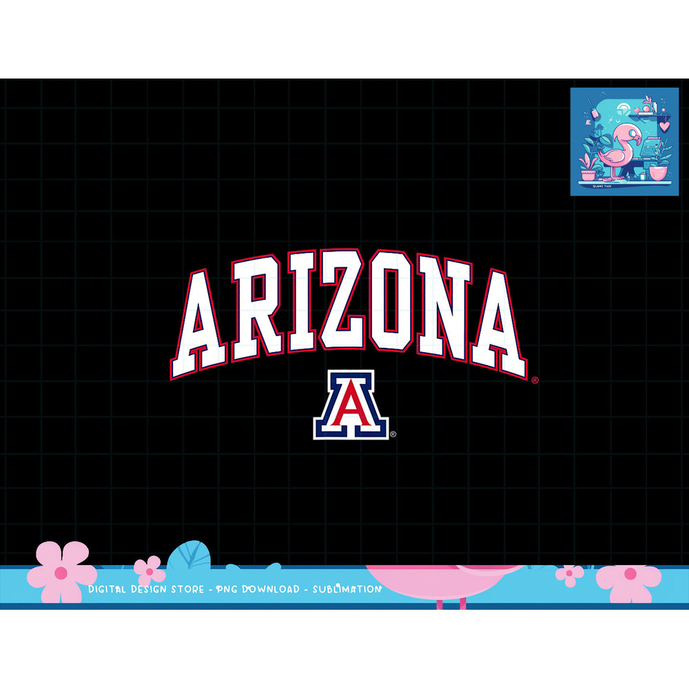 Arizona Wildcats Arch Over Black Officially Licensed T-Shirt copy.jpg