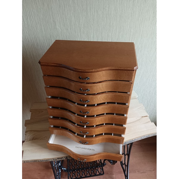 Floss cabinet, Thread storage cabinet, DMC floss storage box | Inspire ...