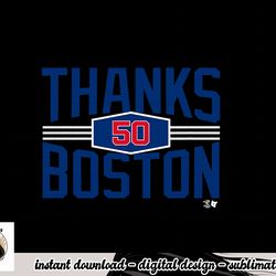 offically licensed mookie betts - thanks boston  png