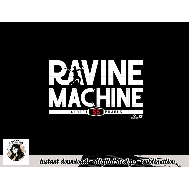 Officially Licensed Albert Pujols - Ravine Machine png.jpg