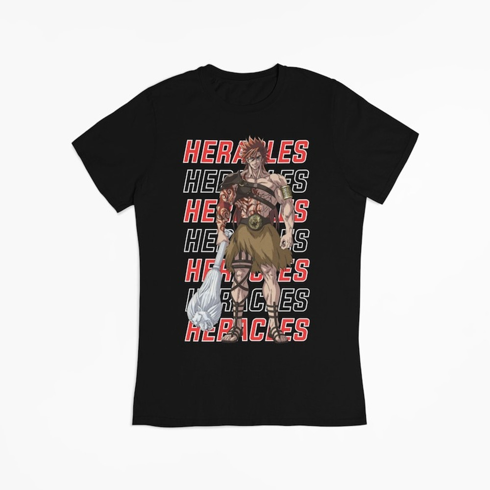 Record Of Ragnarok Heracles Anime Manga Fan Gift Unisex T-shirt, Record Of Ragnarok T-shirt For Men Women