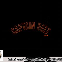 officially licensed brandon belt - captain belt png