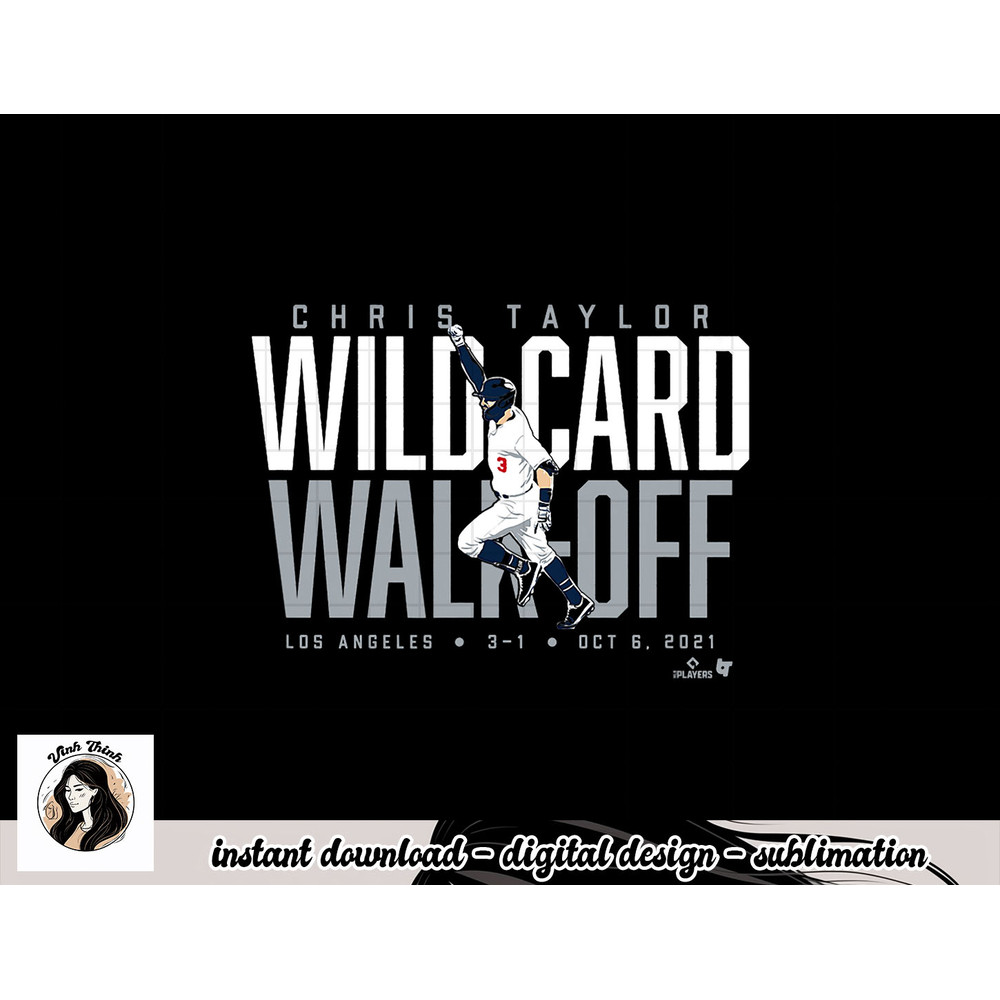 Officially Licensed Chris Taylor - Wild Card Walk-Off png.jpg