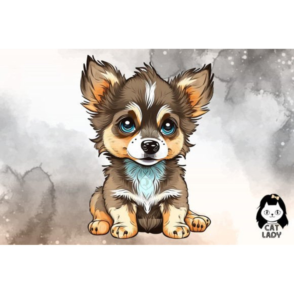Cute-Puppy-Watercolor-Clipart-Bundle-Graphics-65563360-4-580x387.jpg