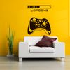 Loading Games, X-Box-Joystick, Console Game, Video Game, Computer Game, Game Play, Wall Sticker Vinyl Decal Mural Art Decor