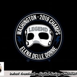 officially licensed elena delle donne - edd legend png