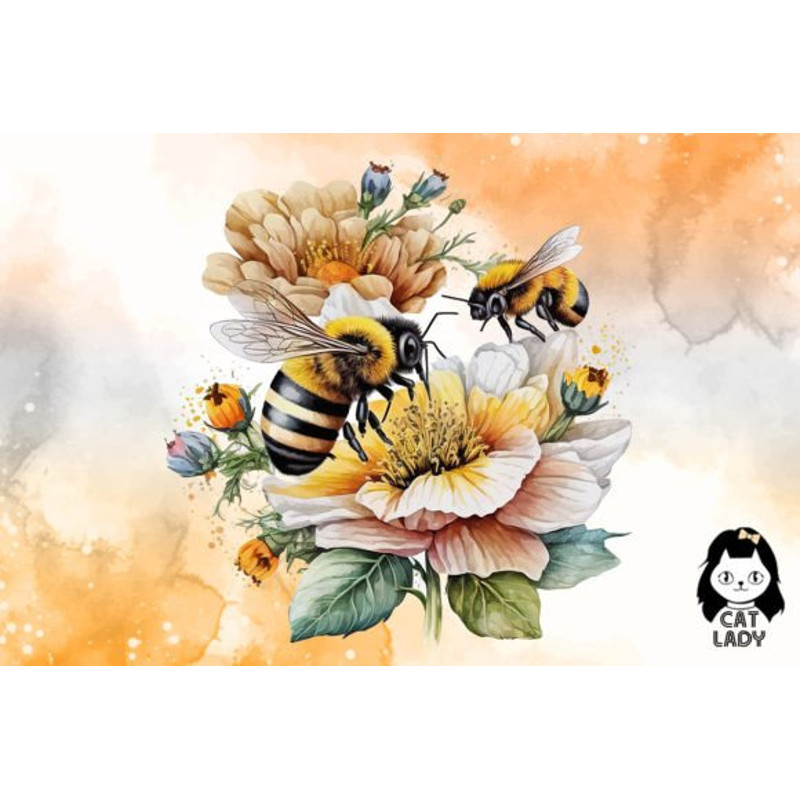 Retro-Flowers-Bee-Watercolor-Clipart-Graphics-65296791-3-580x387.jpg