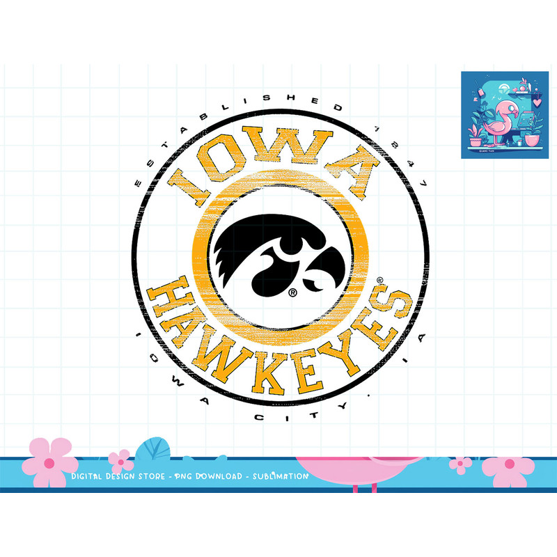 Iowa Hawkeyes Showtime Vintage Logo Officially Licensed T-Shirt copy.jpg