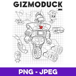 disney ducktales gizmoduck schematic v2