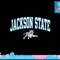 Jackson State Tigers Arch Over Logo Officially Licensed Navy T-Shirt copy.jpg
