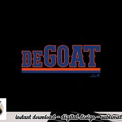 officially licensed jacob degrom - degoat  png