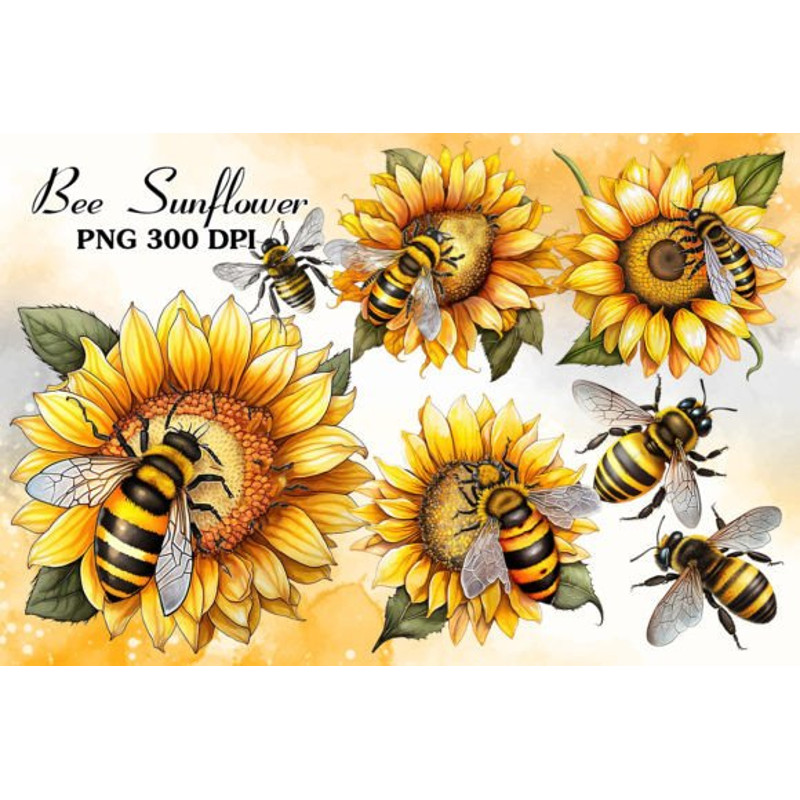 Bee-And-Sunflower-Sublimation-Clipart-Graphics-65194634-1-1-580x387.jpg