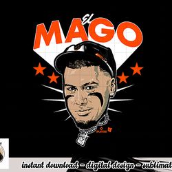 officially licensed javier baez - el mago ny  png