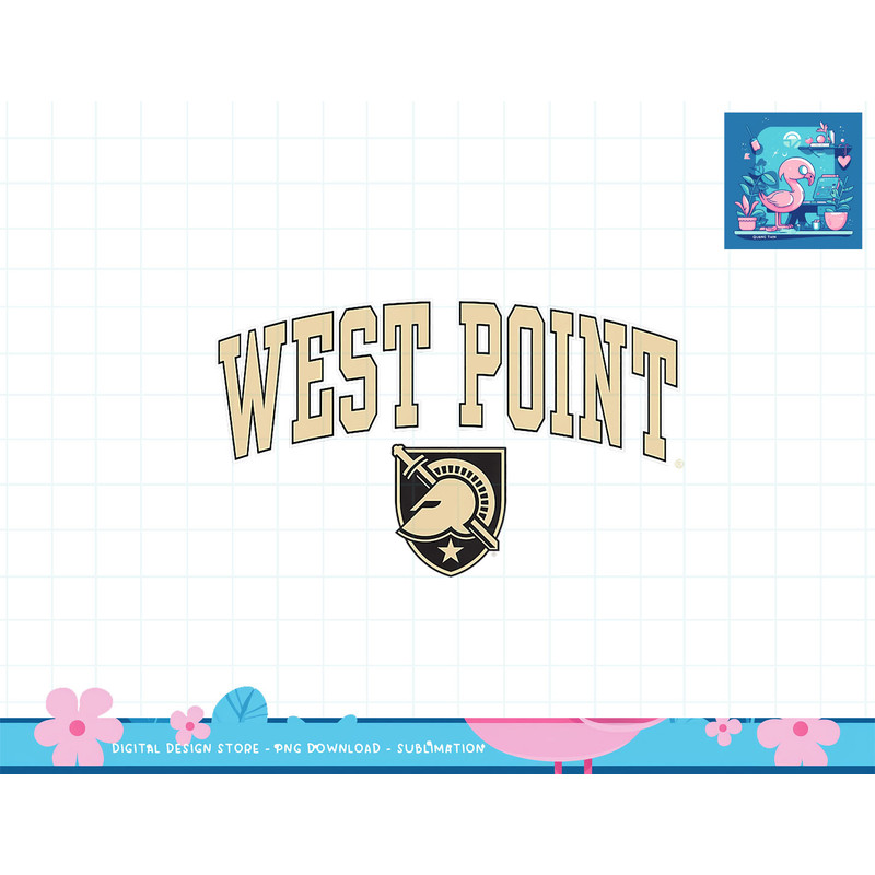 Kids Army Black Knights Kids Arch Over Black Officially Licensed T-Shirt copy.jpg