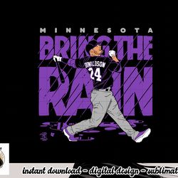 officially licensed josh donaldson - bring the purple rain  png