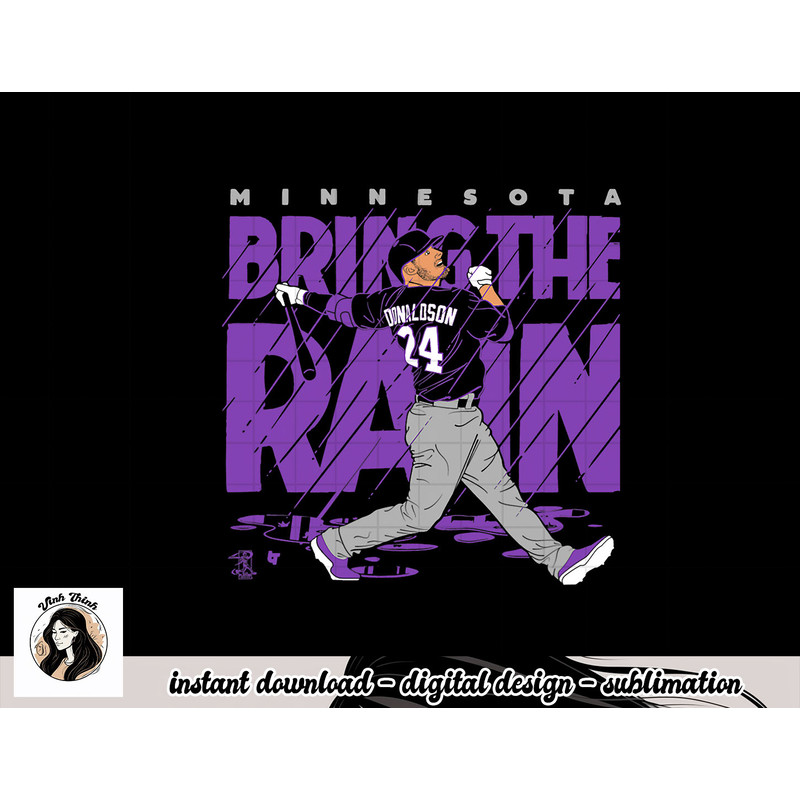 Officially Licensed Josh Donaldson - Bring The Purple Rain png.jpg