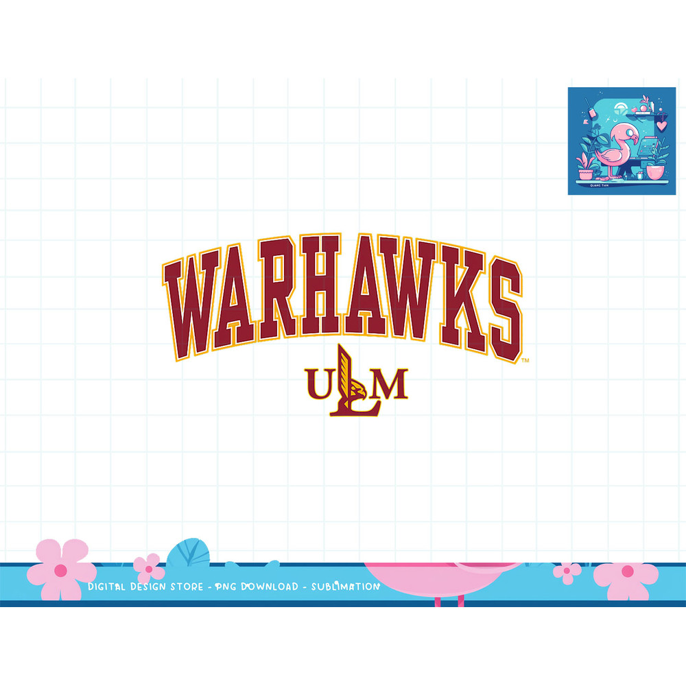 Louisiana Monroe Warhawks Arch Over Officially Licensed T-Shirt copy.jpg
