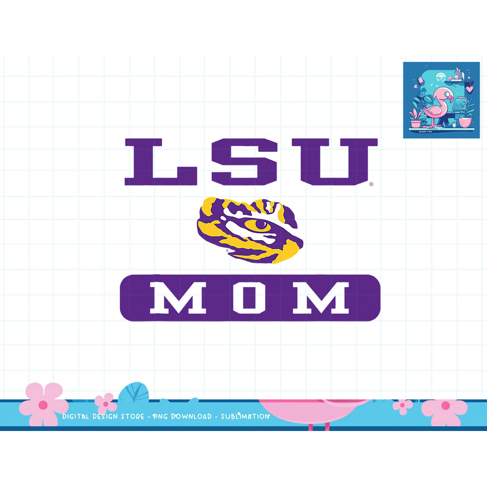 LSU Tigers Mom Logo Officially Licensed T-Shirt copy.jpg
