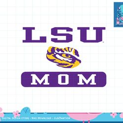 lsu tigers mom logo officially licensed t-shirt copy