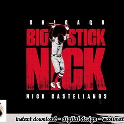 officially licensed nick castellanos -big stick nick png