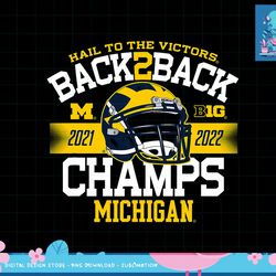 michigan wolverines big ten champs 2022 hail t-shirt copy