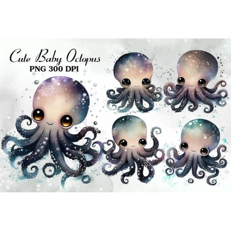 Cute-Baby-Black-Octopus-Watercolor-Graphics-64661441-1-1-580x387.jpg