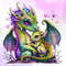 Colorful-Mom-And-Baby-Dragon-Watercolor-Graphics-64487541-4-580x387.jpg