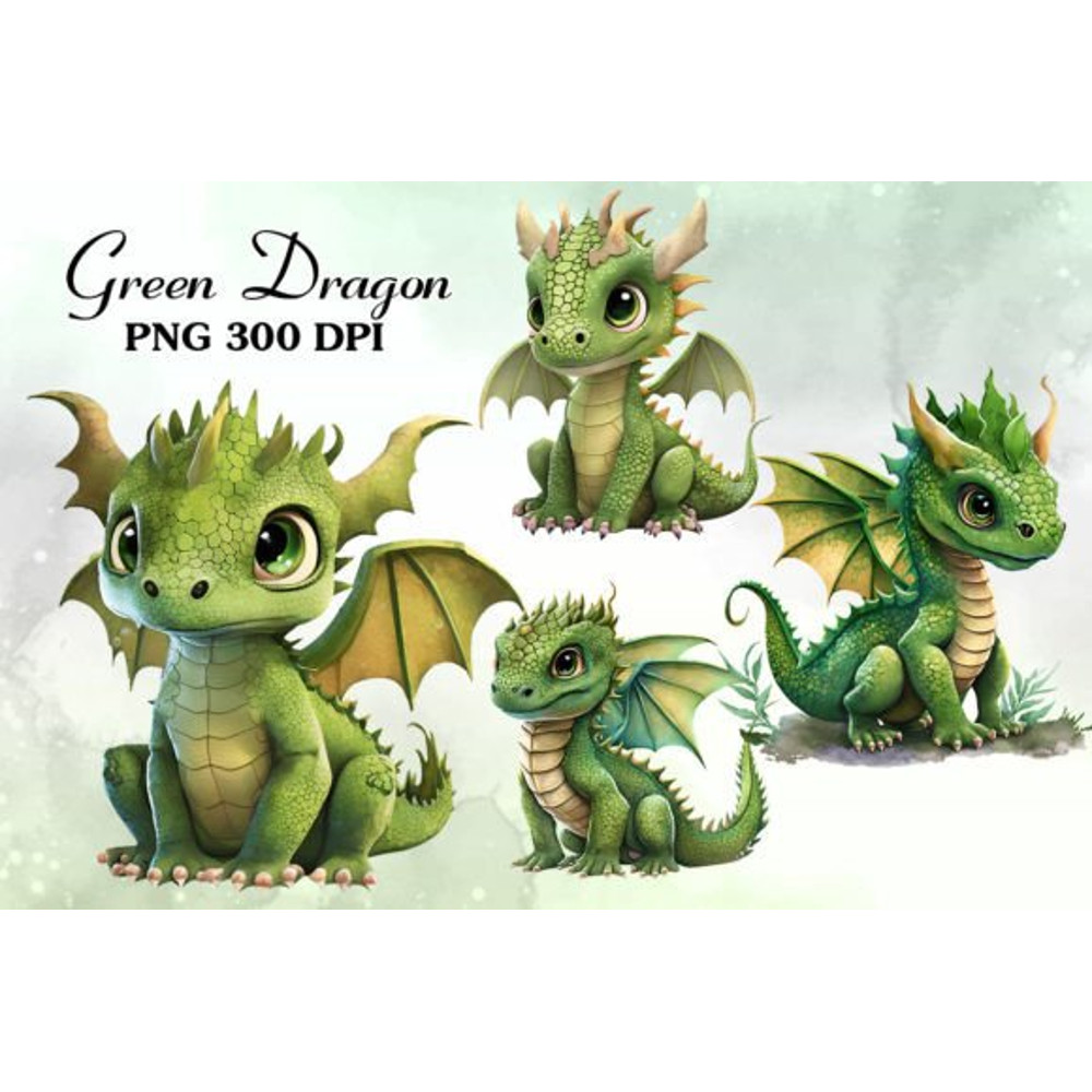 Cute-Green-Dragon-Watercolor-Clipart-Graphics-64487155-1-1-580x387.jpg