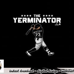 officially licensed yermin mercedes - yerminator  png