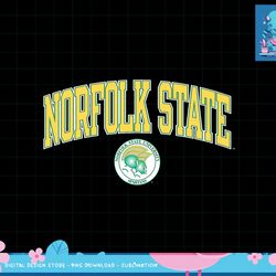 norfolk state spartans arch over green officially licensed t-shirt copy