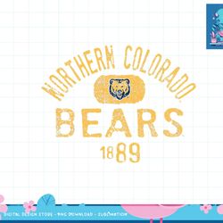 northern colorado bears vintage 1889 officially licensed png