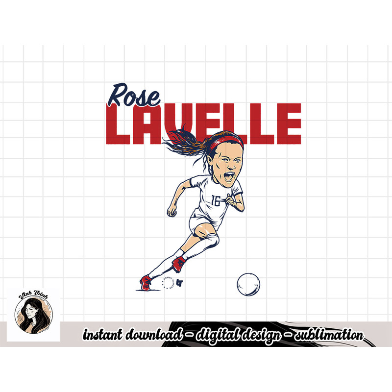 Rose Lavelle Caricature - USWNT Players Association Soccer png.jpg