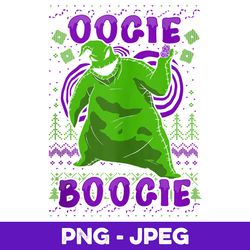 disney nightmare before christmas oogie boogie ugly sweater v2