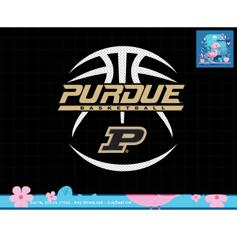 Purdue Boilermakers Basketball Rebound Officially Licensed png.jpg