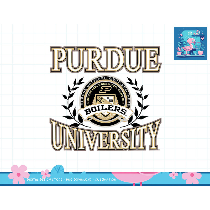 Purdue Boilermakers Laurels Logo Officially Licensed png.jpg