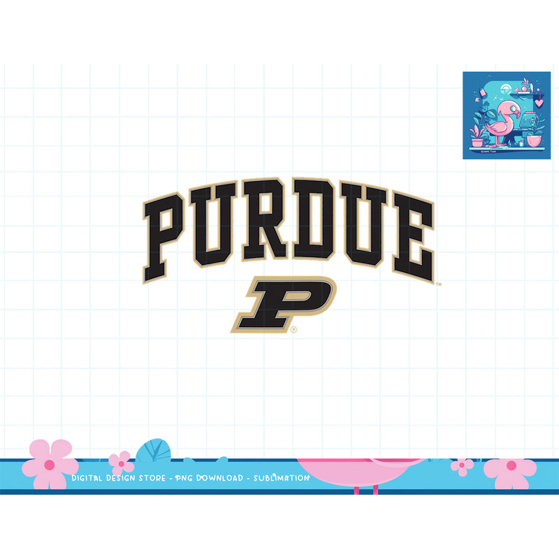 Purdue Boilermakers Womens Arch Over Black png.jpg