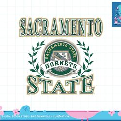 sacramento state hornets laurels white officially licensed png