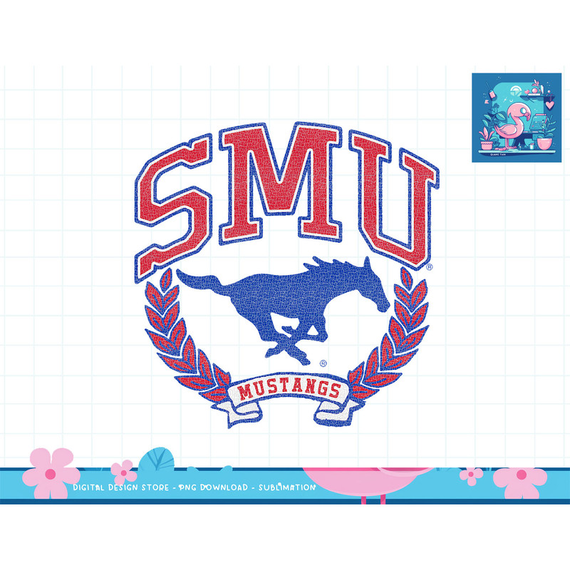 SMU Mustangs Victory Vintage Logo png.jpg