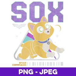 disney pixar lightyear sox star command cat poster v2
