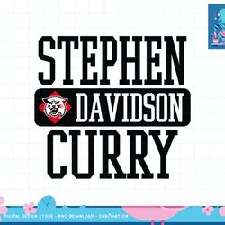 stephen curry davidson wildcats basketball hardcourt png