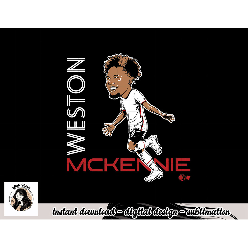 Weston McKennie - Caricature - United States Soccer png.jpg